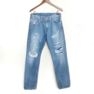 TRUE RELIGION Geno Relaxed Slim Jeans Size 31.